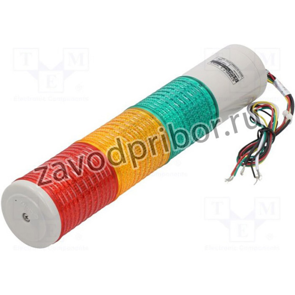 ST56MLF324RAG, Сигнализатор: сигнальная колонна, LED, красный/янтарный/зеленый