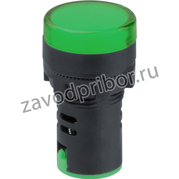 Лампа индикаторная Navigator 82 807 NBI-I-AD22-24-G зеленая d22мм 24В AC/DC
