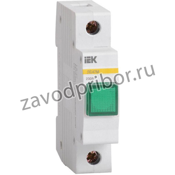 Лампа сигнальная ЛС-47М зел. IEK MLS20-230-K06