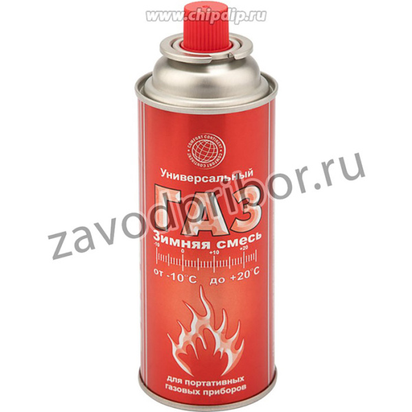 09-1413, Газовый баллон Морозостойкий 220 грамм