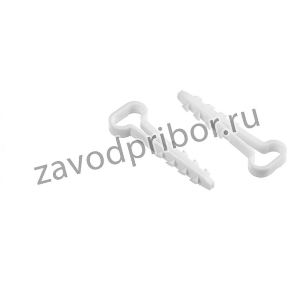 Дюбель-хомут 6-12 для плоского кабеля, белый 100шт dx6-12dm