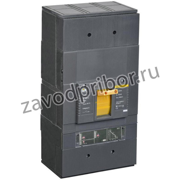 Выключатель автоматический 3п 1000А 50кА ВА 88-43 электр. расцеп. MP 211 IEK SVA61-3-1000
