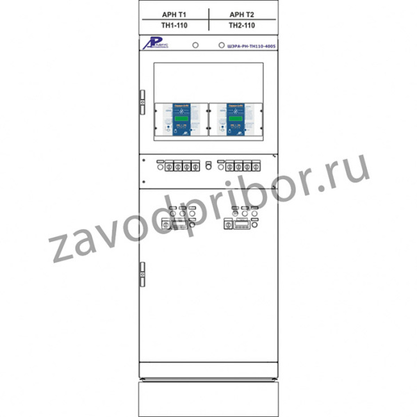 ШЭРА-РН-ТН110-4005 — шкаф шинных ТН110 кВ и регулирования напряжения трансформаторов