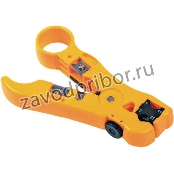 Инструмент ITK TS2-GR20 для зачистки кабеля UTP (упак:1шт) желтый