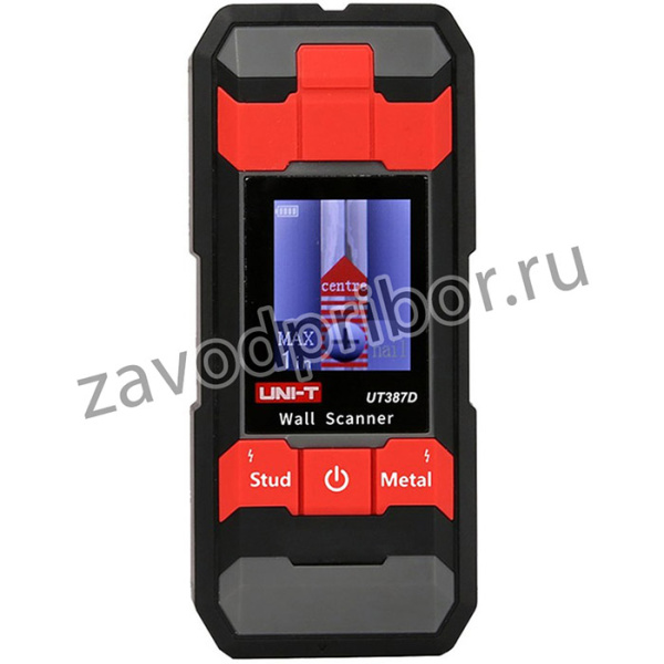Детектор стен UT387D , глубина определения металлов 100мм, дерева 38мм, медных проводов 50мм (538753)