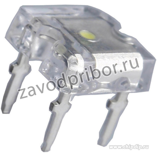 BL-FL7600PGC, Светодиод "Пиранья" зеленый 100° 5000мКд 525нМ (Ultra Pure Green)