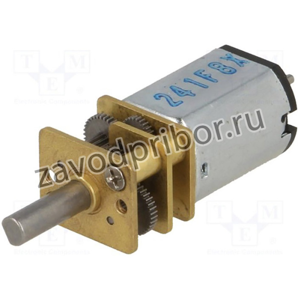 POLOLU-2384, Двигатель: DC, с редуктором, Medium Power, 6ВDC, 670мА, 249: 1