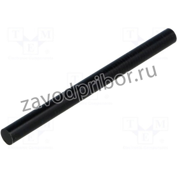 GA724.21, Adapter; термопласт; Oоси: 6мм; Дл.оси: 80мм; черный; Ось: гладкая