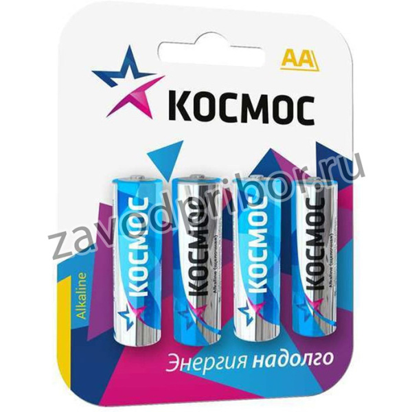 Элемент питания алкалиновый LR LR6 BP-4 464937 KOCLR64BL_CLASSIC