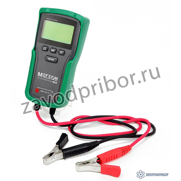 МЕГЕОН 81012 — тестер автомобильной аккумулятроной батареи 12В