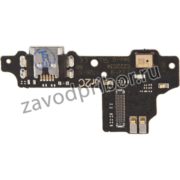 Шлейф с разъемом питания и микрофоном для ZTE Blade V8