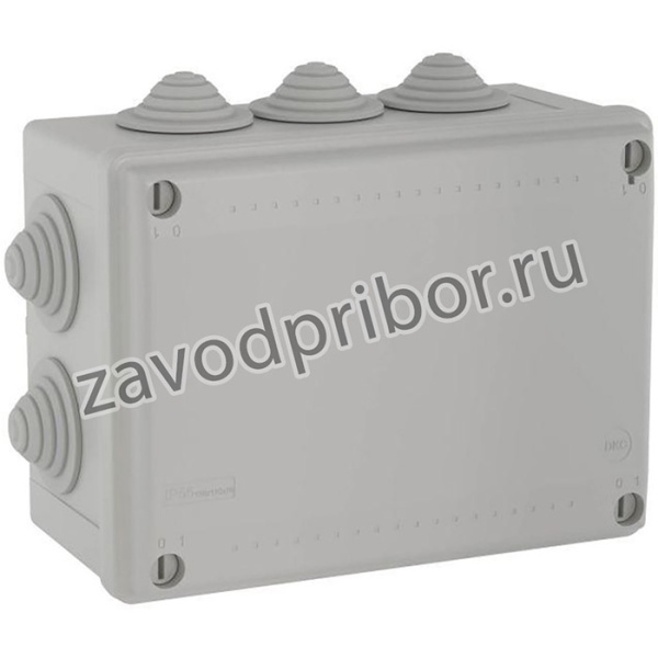 Коробка распределительная ОП 190х140х70мм IP55 10 каб. ввод DKC 54100