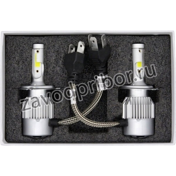 Light Светодиодные автолампы C9 H4 12V 25W COB 6000K 2шт.в упаковке 10904 MYX010904