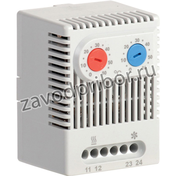 YCE-DTNO-NC-60, Термостат двухканальный от 0 до +60C NO+NC