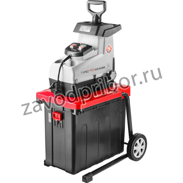 ЗИЭ-44-2800, ЗУБР 2800 Вт, электрический садовый измельчитель (ЗИЭ-44-2800)