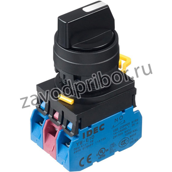 YW1S-33E21, Поворотный переключатель, 3 Позиции, 45 °, 10 А, 120 В, YW