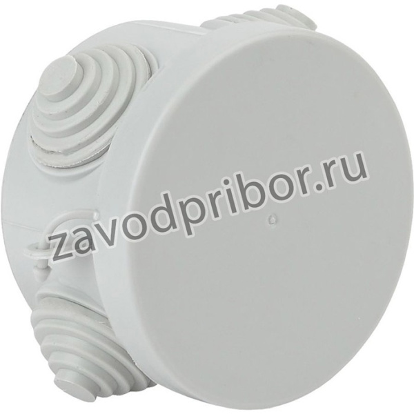 ЭРА Коробка распаячн. открытой установки КОР 65х40мм с гермовводами 4 вх. IP54 Б0037446