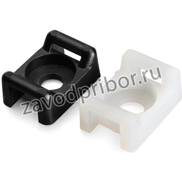 Площадка монтажная под винт ПМО 22х16 белая (уп.100шт)