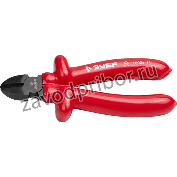 Зубр Бокорезы "ЭКСПЕРТ" "ЭЛЕКТРИК" диэлектрические, высоковольтные до ~1000В, 160мм 2214-5-16_z02