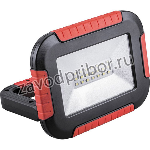 Аккумуляторный светодиодный прожектор-фонарь 10W, 6400K, 21*SMD2835, IP44, TL911 32725