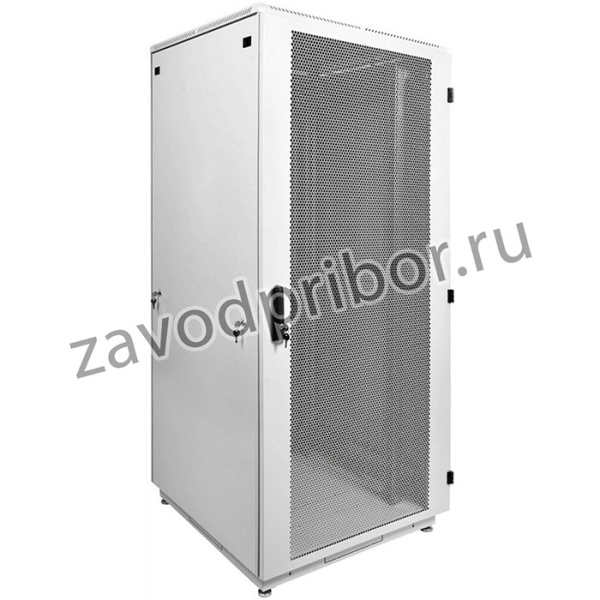 Шкаф коммутационный ЦМО (ШТК-М-42.8.10-4ААА) напольный 42U 800x1000мм пер.дв.перфор. задн.дв.перфор. 2 бок.пан. направл.под закл.гайки 550кг