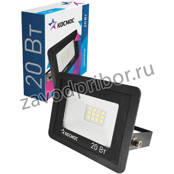 Прожектор светодиодный Космос K_PR5_LED_20 20Вт, 1600лм. IP65