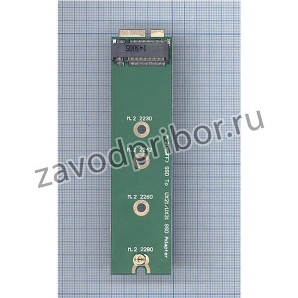 Переходник M.2 (NGFF) SSD на SSD 18 контактный адаптер для Asus UX31 UX21 Zenbook