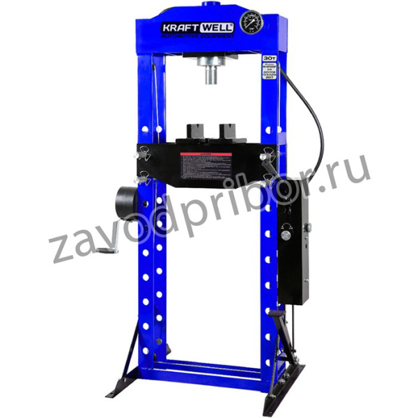KraftWell KRWPR30F Пресс 30 т. с ручным и ножным приводом