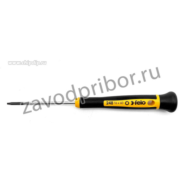 Felo Отвертка для точных работ Tx 6x60 24806160