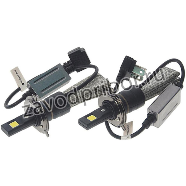 OLLEDH4AERO-2, Лампа светодиодная 12V H4 P43t-38 3000Lm (2шт.) Aero OMEGALIGHT