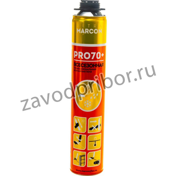 Пена профессиональная монтажная всесезонная PRO 70 ULTRA 4620010540912