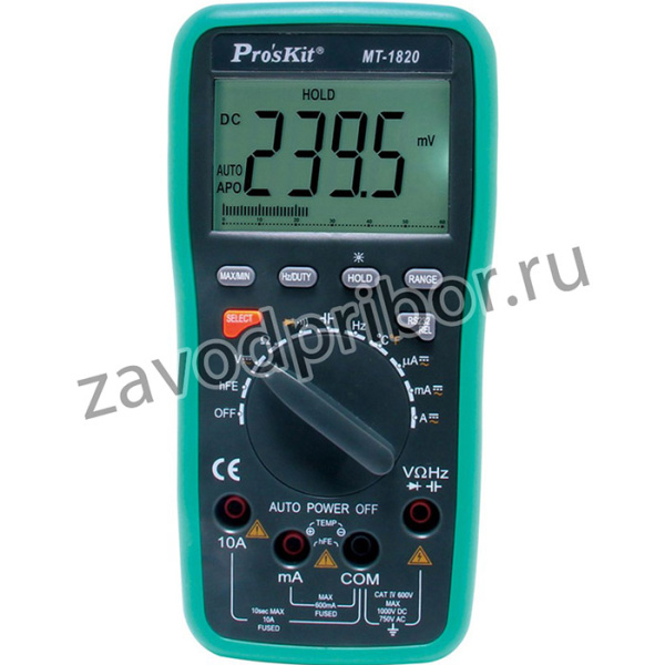 Мультиметр Pro'sKit MT-1820 USB