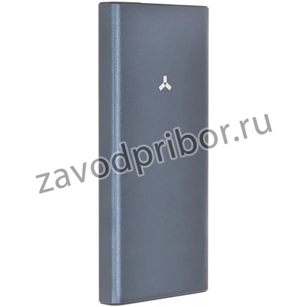 Внешний аккумулятор 10000 mAh, 2xUSB, дисплей, Accesstyle Lava 10D, син