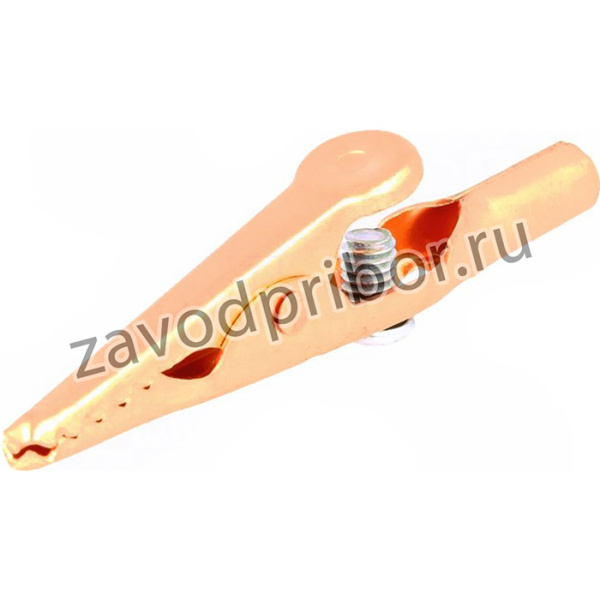 AK4732CU, Зажим "крокодил", 10А, 70VDC, макс.8мм, 33VAC