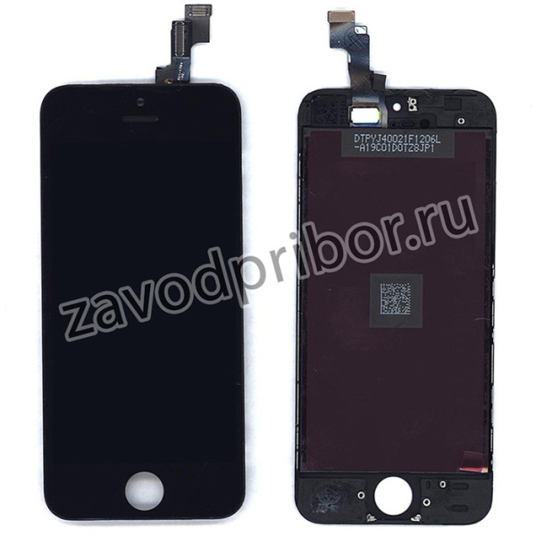Дисплей (экран) в сборе с тачскрином для iPhone 5S/SE (Tianma) черный