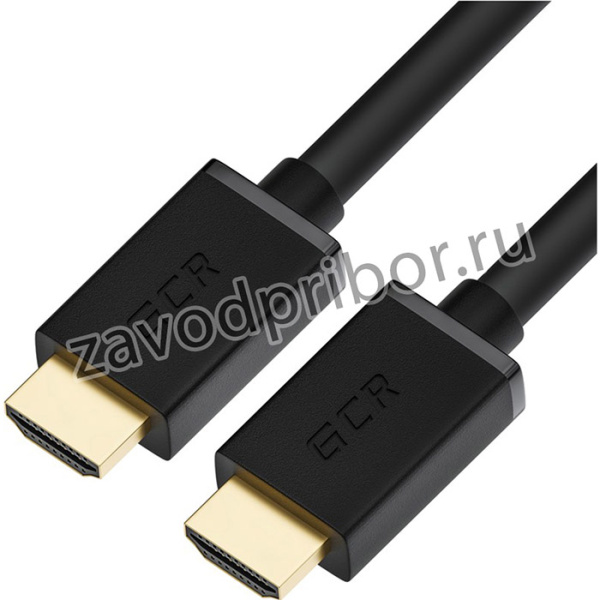 GCR-HM411-1.5m, GCR Кабель 1.5m HDMI 2.0, черный, HDR 4:2:2, Ultra HD, 4K 60 fps 60Hz, 3D, AUDIO, 18.0 Гбит/с, 28/28