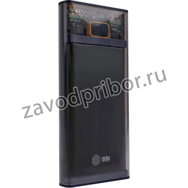 Мобильный аккумулятор Cactus CS-PBFSTT-10000 10000mAh 2.1A черный