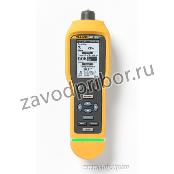 Fluke 805, Измеритель вибрации (виброметр), портативный (Госреестр РФ)