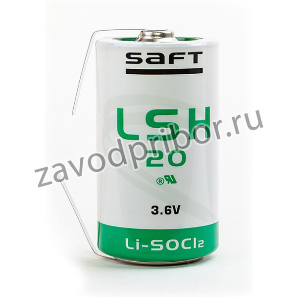 SAFT LSH 20 CNR D с лепестковыми выводами, Элемент питания