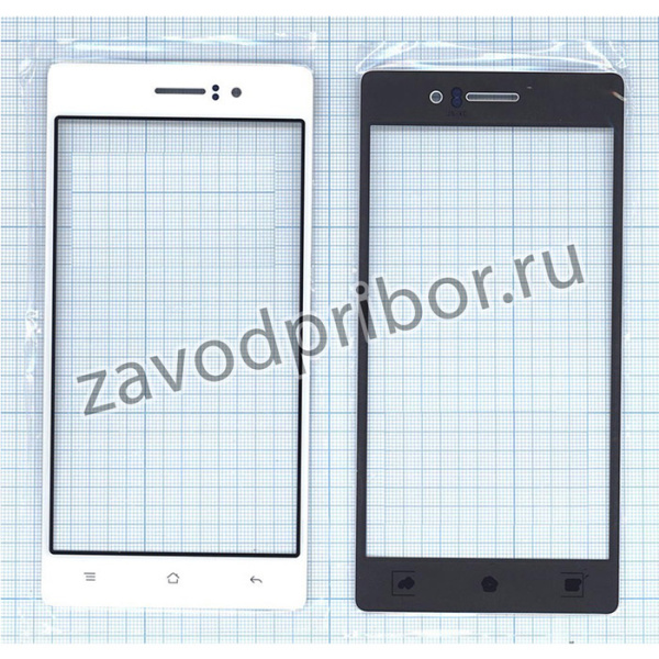 Стекло для OPPO R5 белое