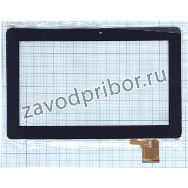 Сенсорное стекло (тачскрин) FPC-FC101S347-00 черное