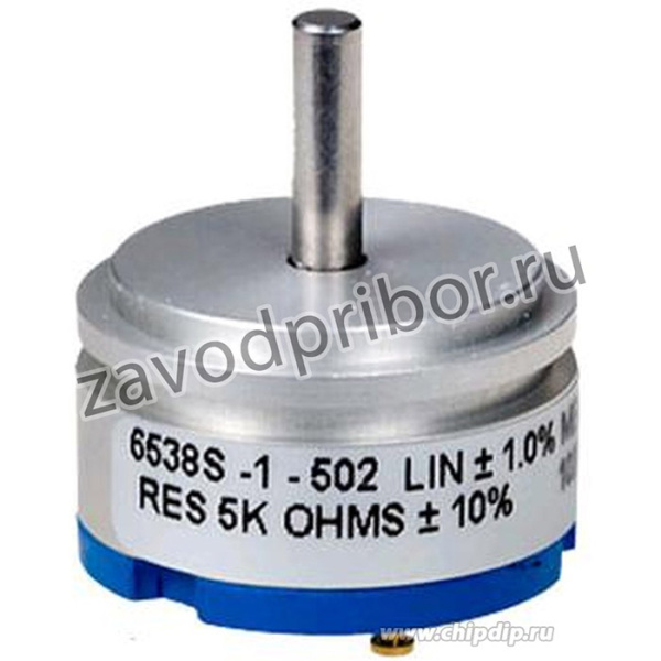 6538S-1-502, 5 кОм, Резистор прецизионный многооборотный