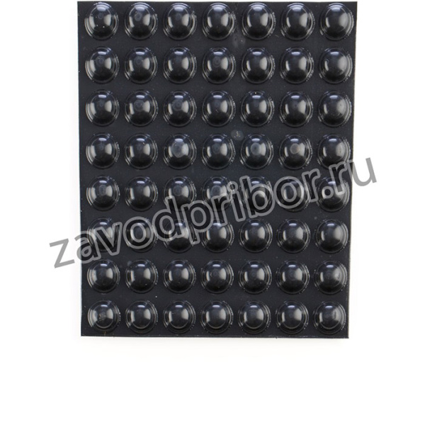 SJ5003, Hemispherical PUR Self Adhesive Feet, 11.2mm diameter x 5mm height