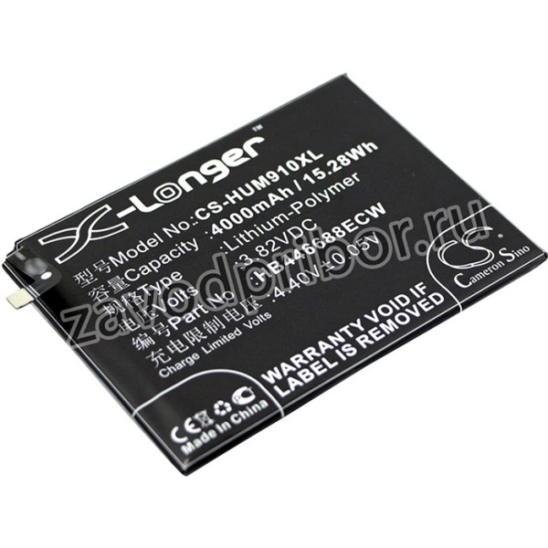 Аккумулятор CS-HUM910XL HB446688ECW для Huawei Ascend Mate 9 Pro 3.82V / 4000mAh / 15.28Wh