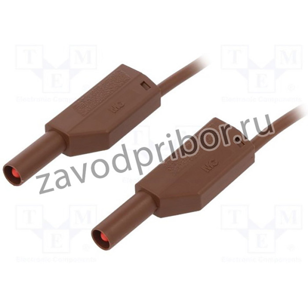 SLK425-E-10027, Измерительный провод, 32А, с осевым гнездом 4мм, Дл: 1м