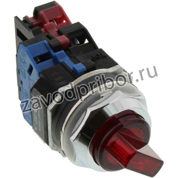 ASLD22211DNUR, ROTARY SWITCH, 2P, 2POS, 10A, 110V