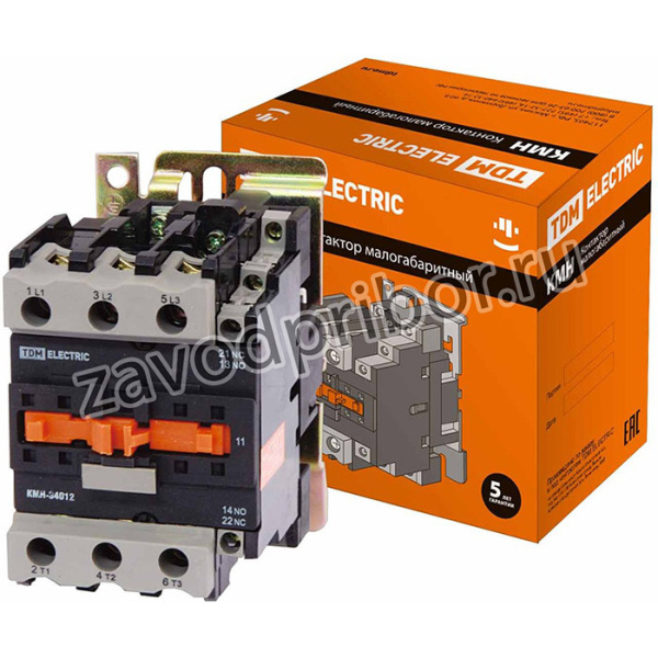 КМН-34012 40А 400В/АС3 1НО;1НЗ TDM