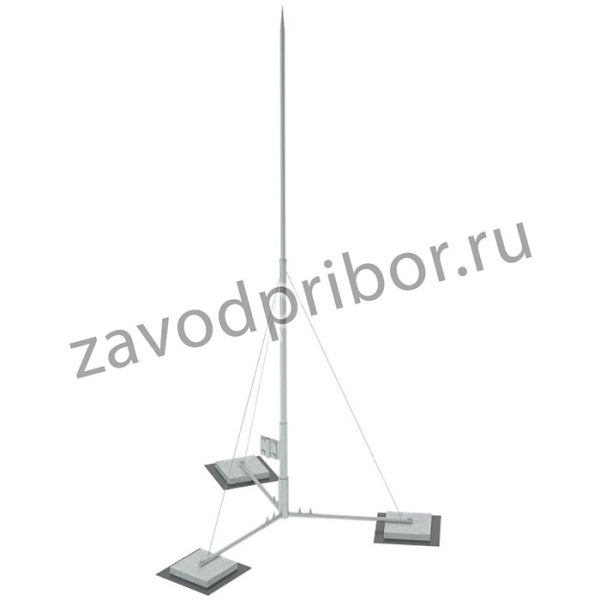 Мачта вольностоящая молниеприемная составная VMR-H3 HD H=3м сталь гор. оцинк. КМ MA0381