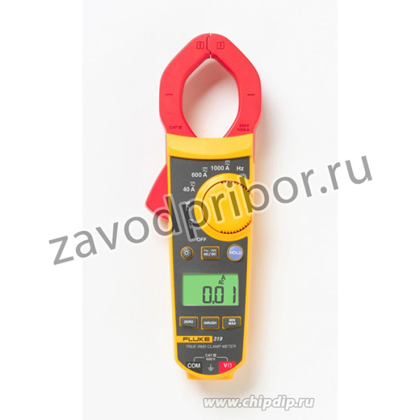 Fluke 319, Клещи токовые 1000АС, True RMS среднеквадр. значения переменного/постоянного тока (Госреестр РФ)