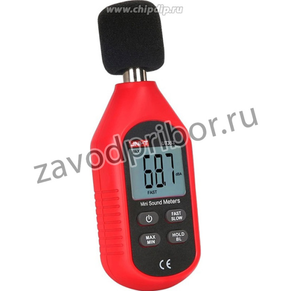 UT353 UNI-T Измеритель уровня шума (шумомер) 30 to 100 dB цифровой